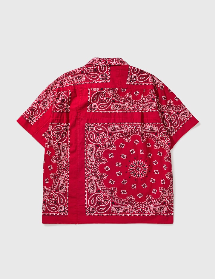"Monk" Patch Worked Bandana Shirt Placeholder Image