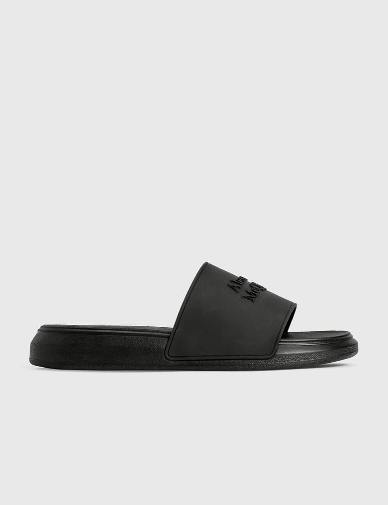 alexander mcqueen men's slide sandals