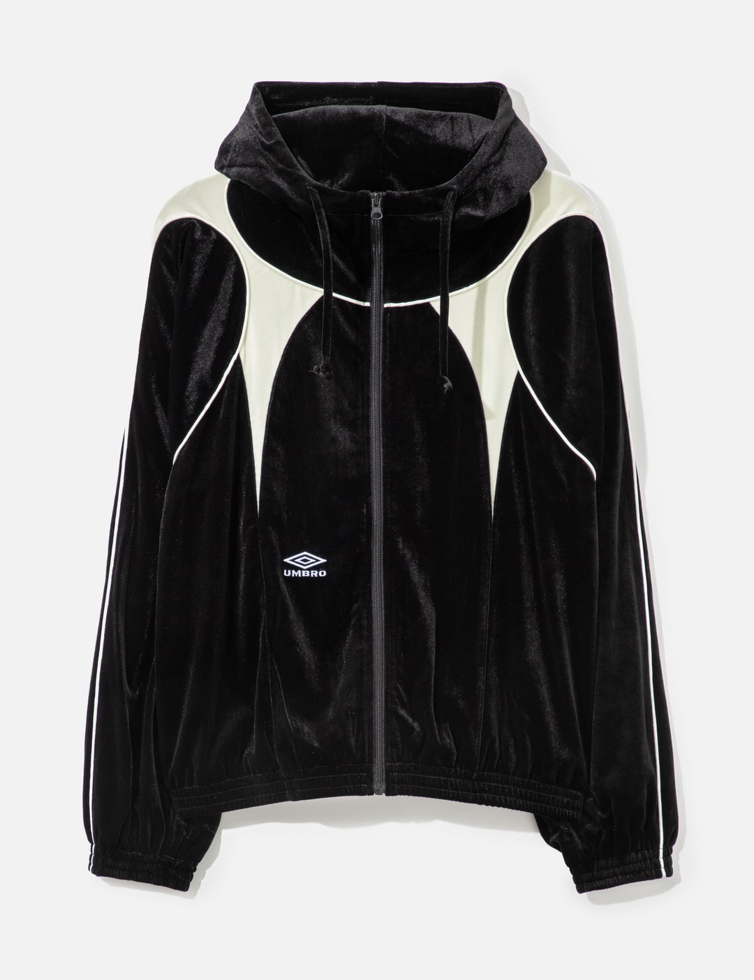 Umbro Slam Jam X  Velvet Jester Track Jacket In Black/黑色/블랙/ブラック