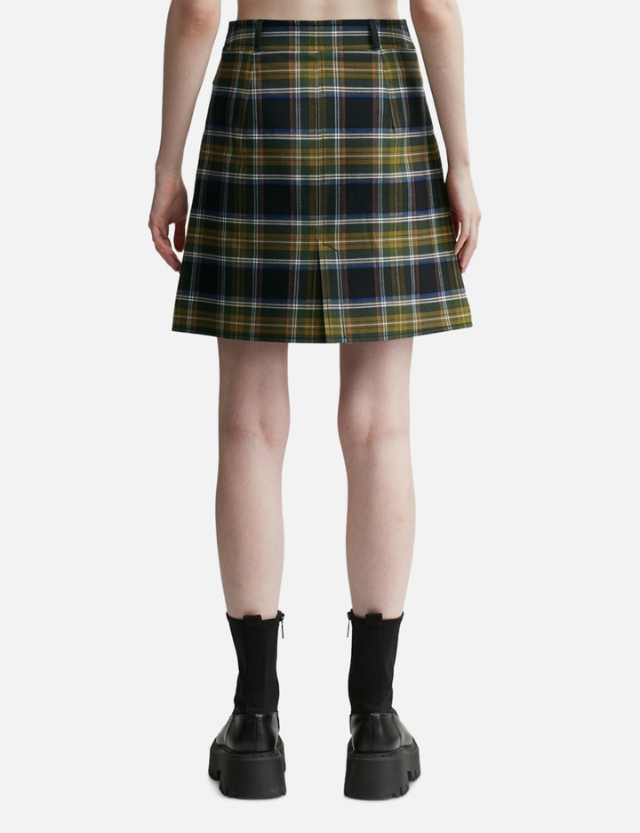 A-Line Checked Mini Skirt Placeholder Image