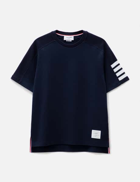 トム ブラウン - コットン 4BAR ショートスリーブ ボーダー Tシャツ | HBX