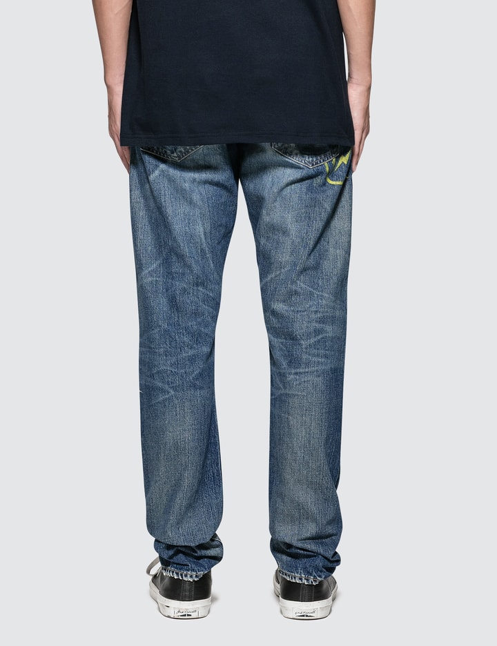 Remake Regular Straight Denim Jeans Placeholder Image