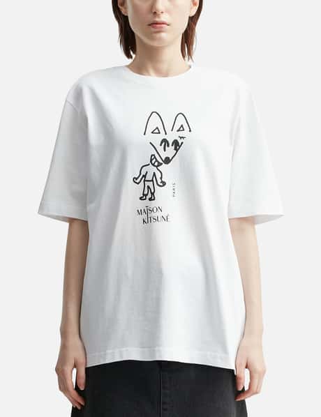 Maison Kitsuné PARTY FOX COMFORT TEE-SHIRT