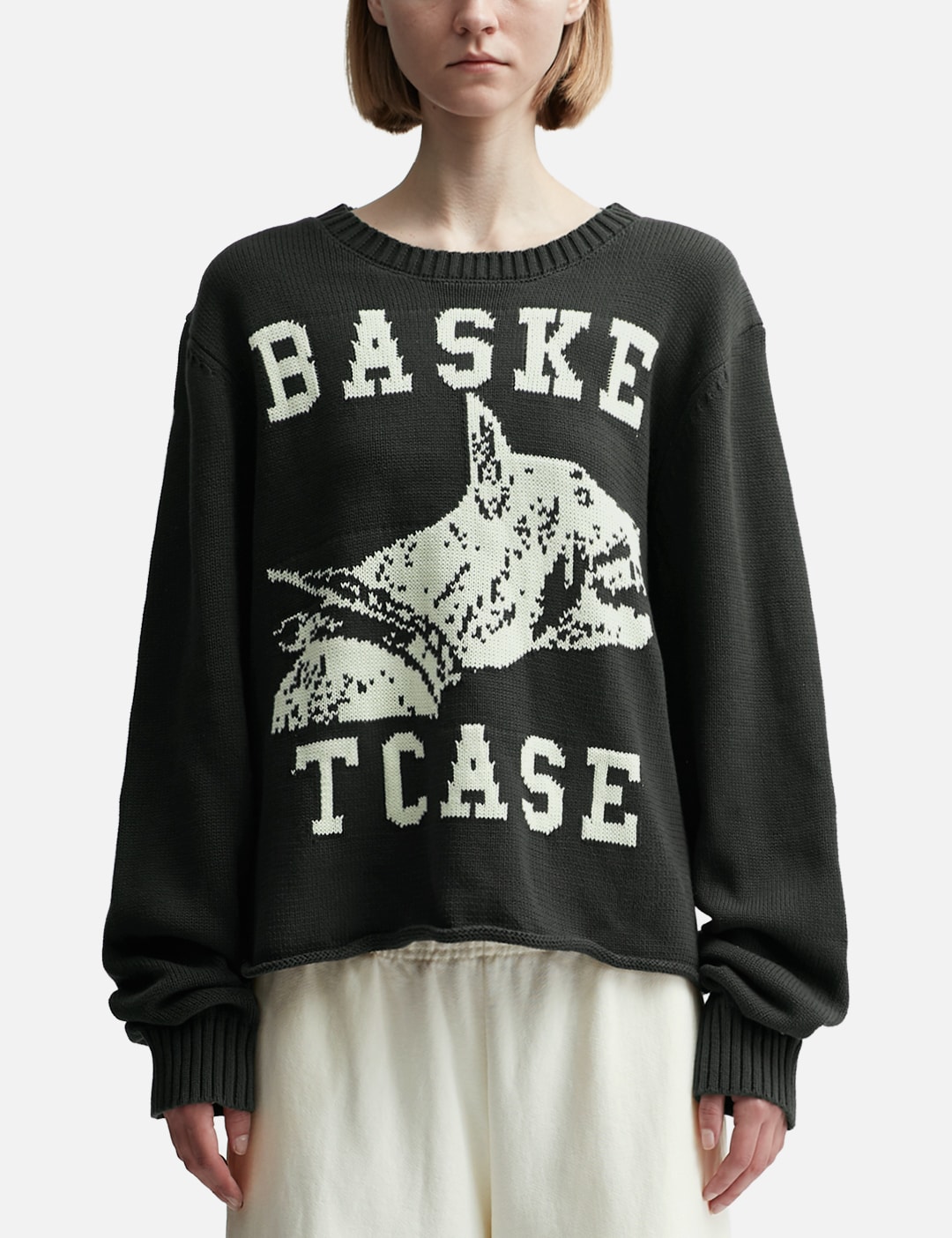 Basketcase - Raw College Knit Sweater | HBX
