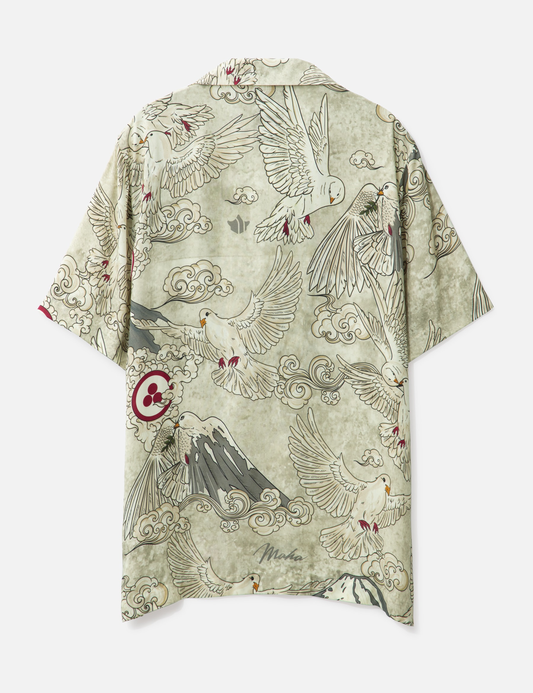 Peace Dove Camp Collar Shirt view 17