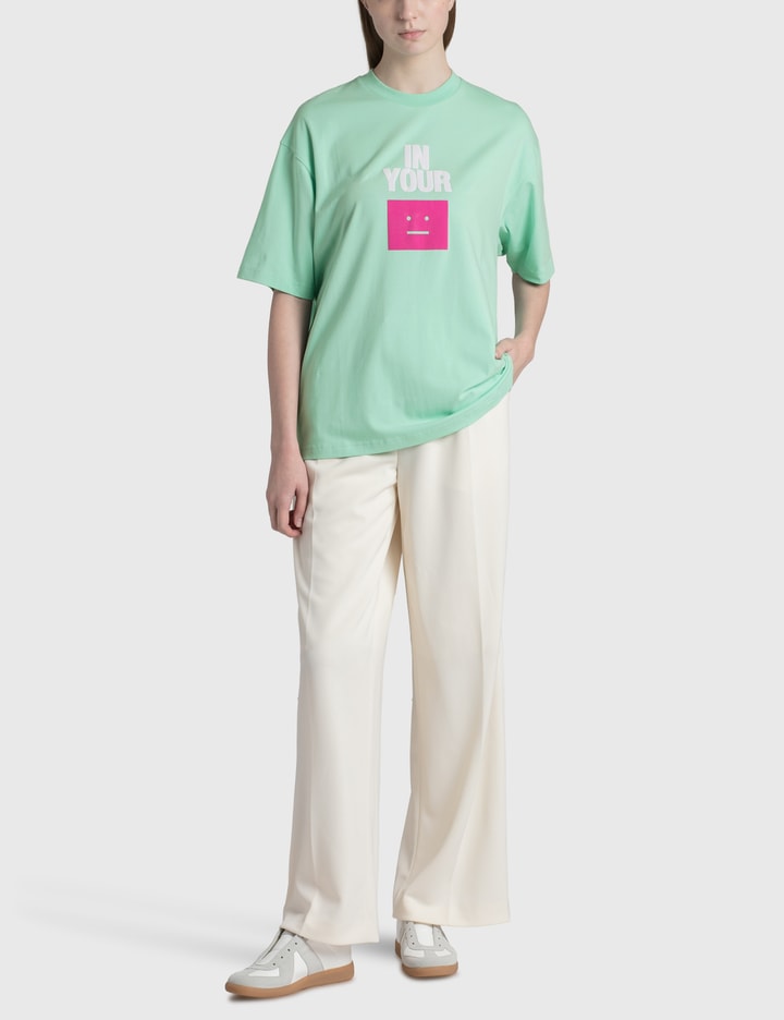 In Your Face Crewneck T-shirt Placeholder Image