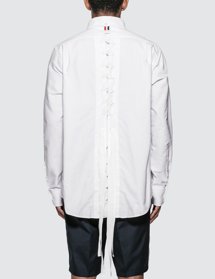 Lace Up Oxford Shirt Placeholder Image