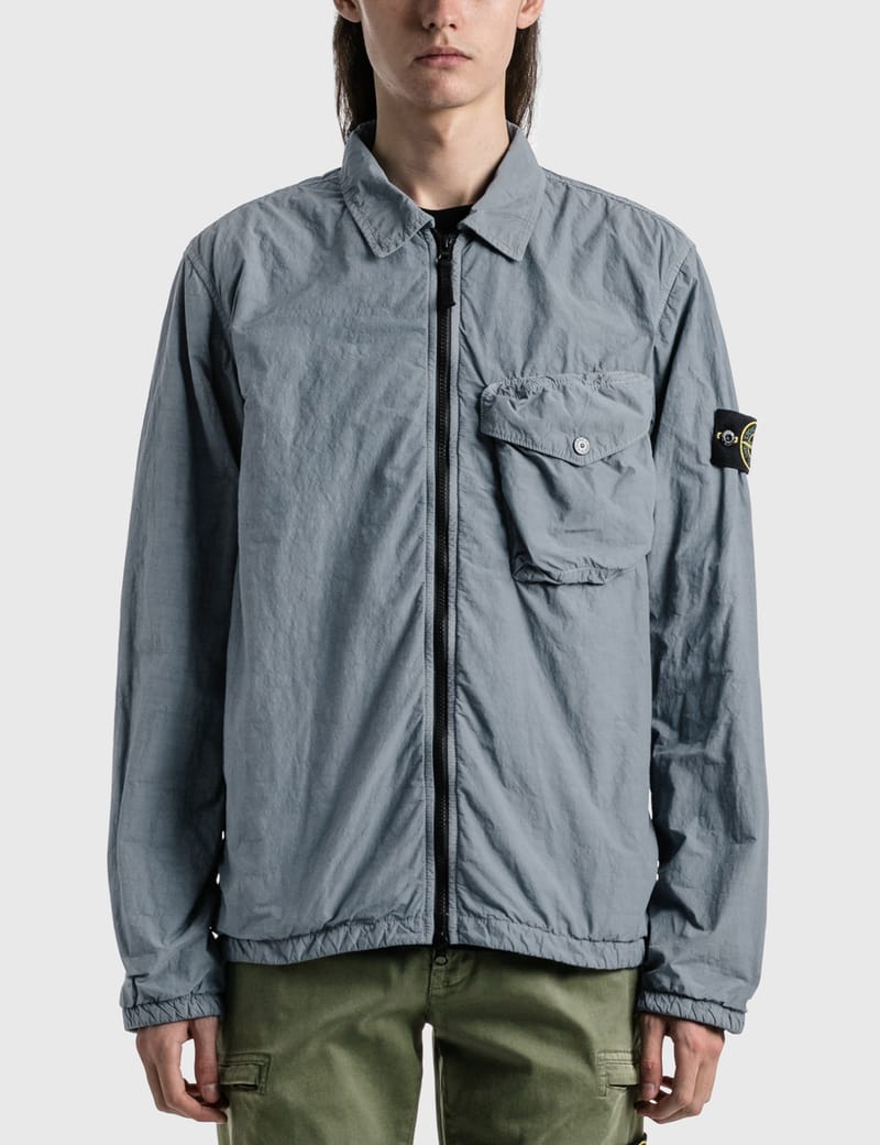 stone island one pocket overshirt