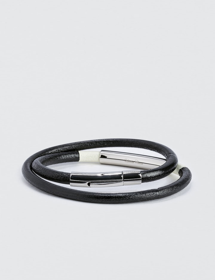Round Leather Cord Double Winding Bracelet Placeholder Image