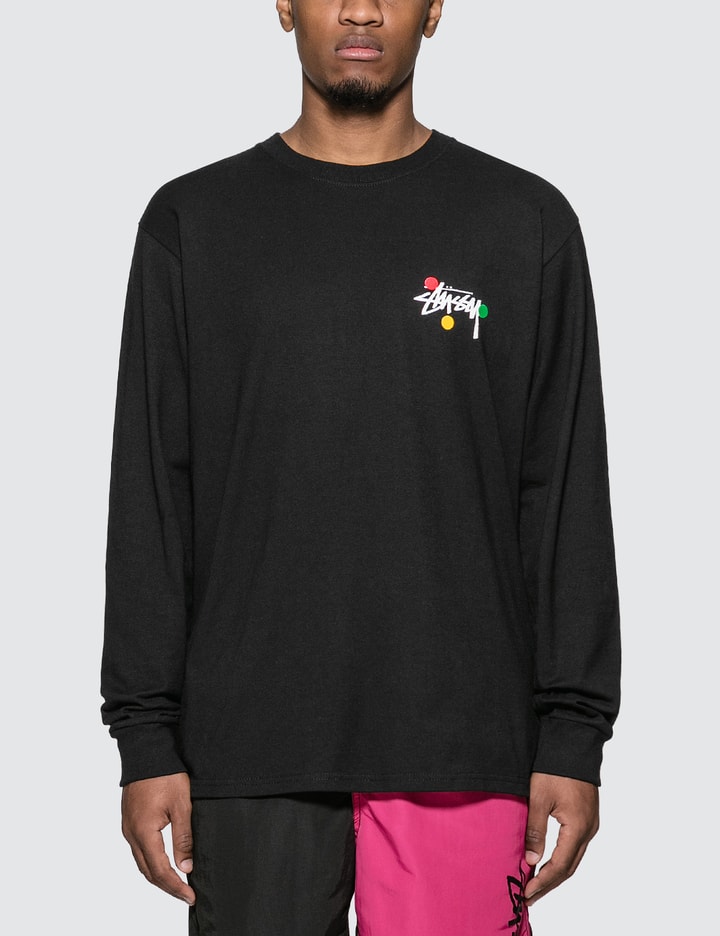 Dot Collage Long Sleeve T-Shirt Placeholder Image