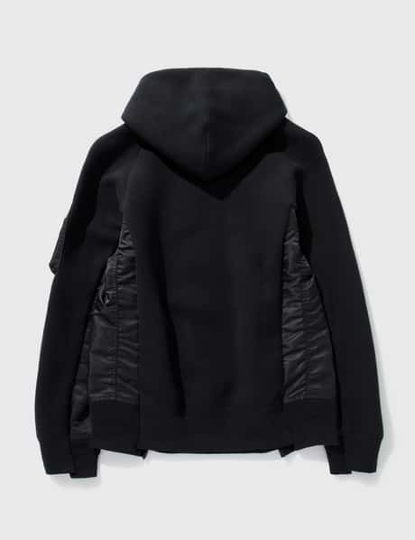 Sacai - Sponge Sweat x Ma-1 パーカー | HBX - ハイプビースト 