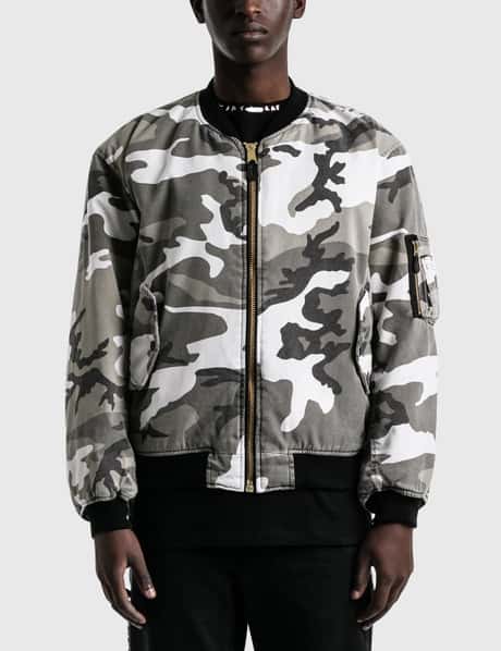 Fostex Garments - Repro Vintage Wash MA-1 Bomber Jacket | HBX 