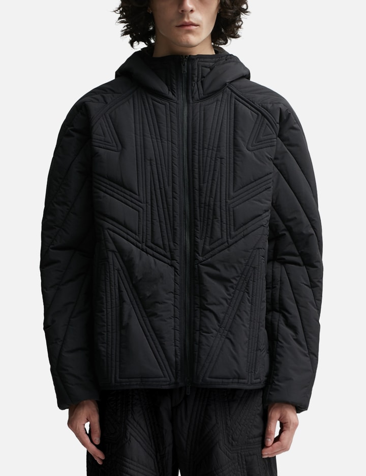 Shop Y-3 Quilted Jacket In Black