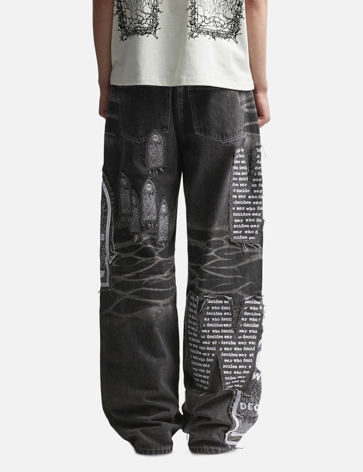 Motif Patched Denim Placeholder Image