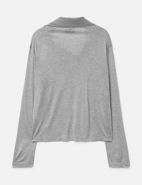 Long Sleeve Polo Shirt view 9