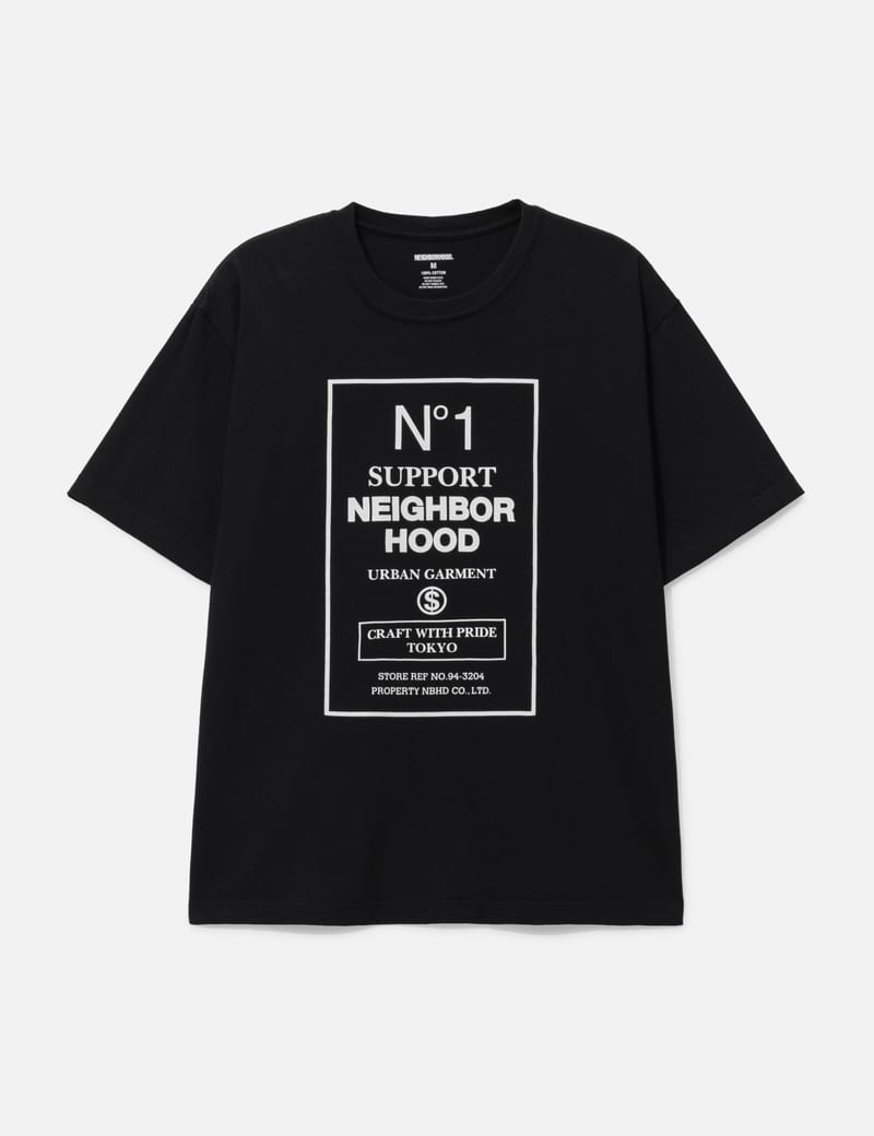N-HOOD NEIGHBORHOOD 半袖Tシャツ ブルー L