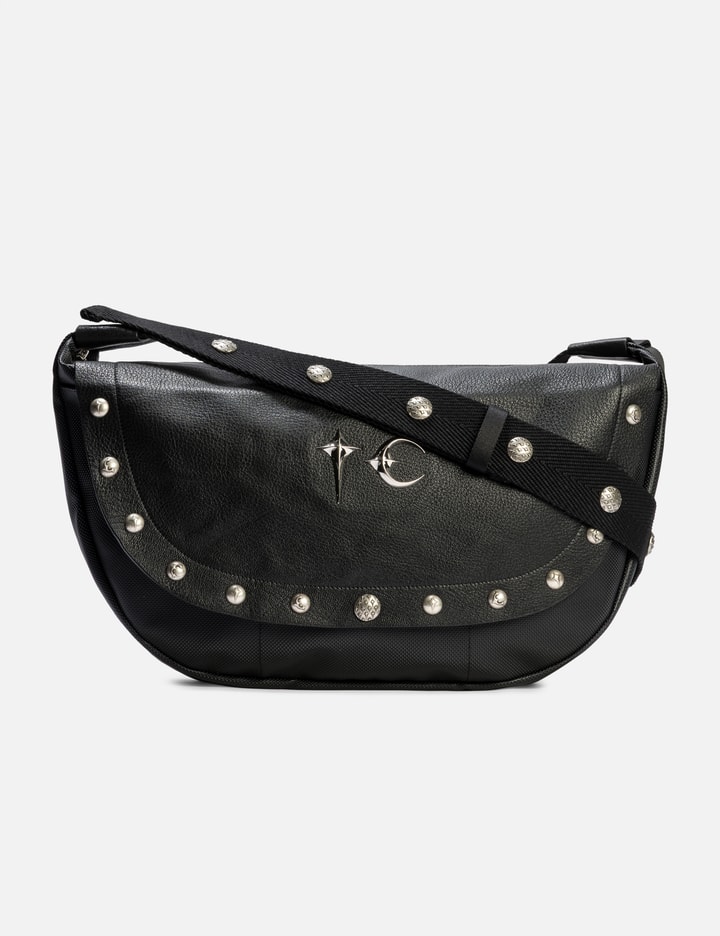 THUG CLUB Goat Skin Dragon Messenger Bag