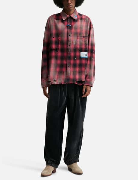 Maison Mihara Yasuhiro - Vintage-like Check Shirt | HBX - Globally 