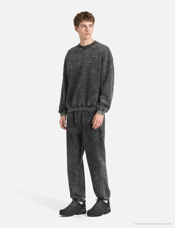 NÒMARHYTHM TEXTILE Hand Dye Reverse Twist Sweatshirt
