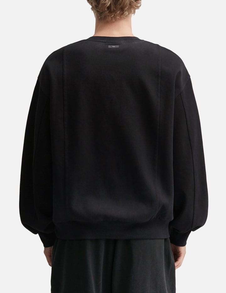 TEAM WANG design Reset Washed Crewneck Sweatshirt