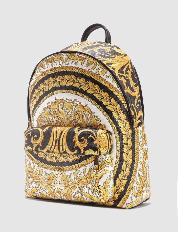 Gold Barocco Print Backpack Placeholder Image