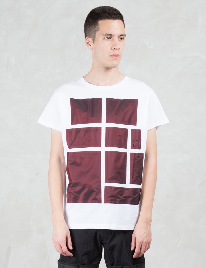 Bordeaux Metallic Blocking S/S T-Shirt Placeholder Image