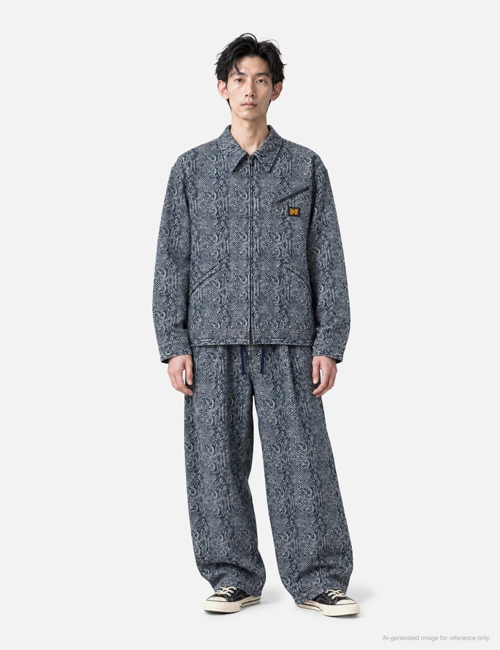Needles Zipped Work Jacket - 10oz Python Jacquard