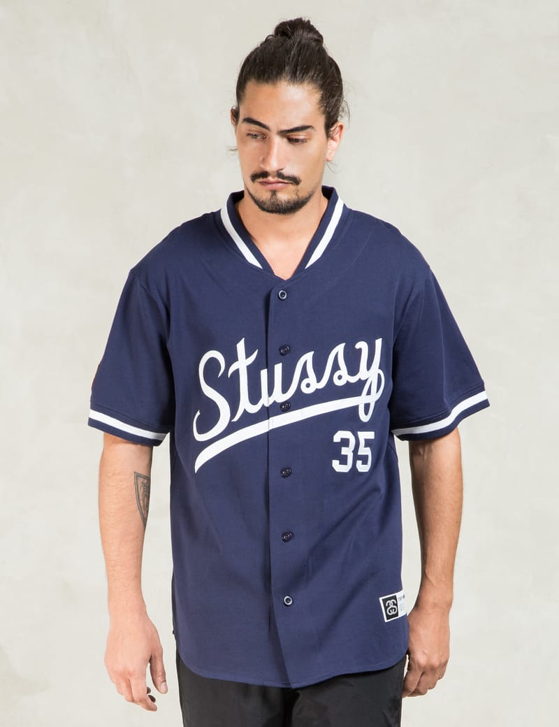 stussy baseball shirt
