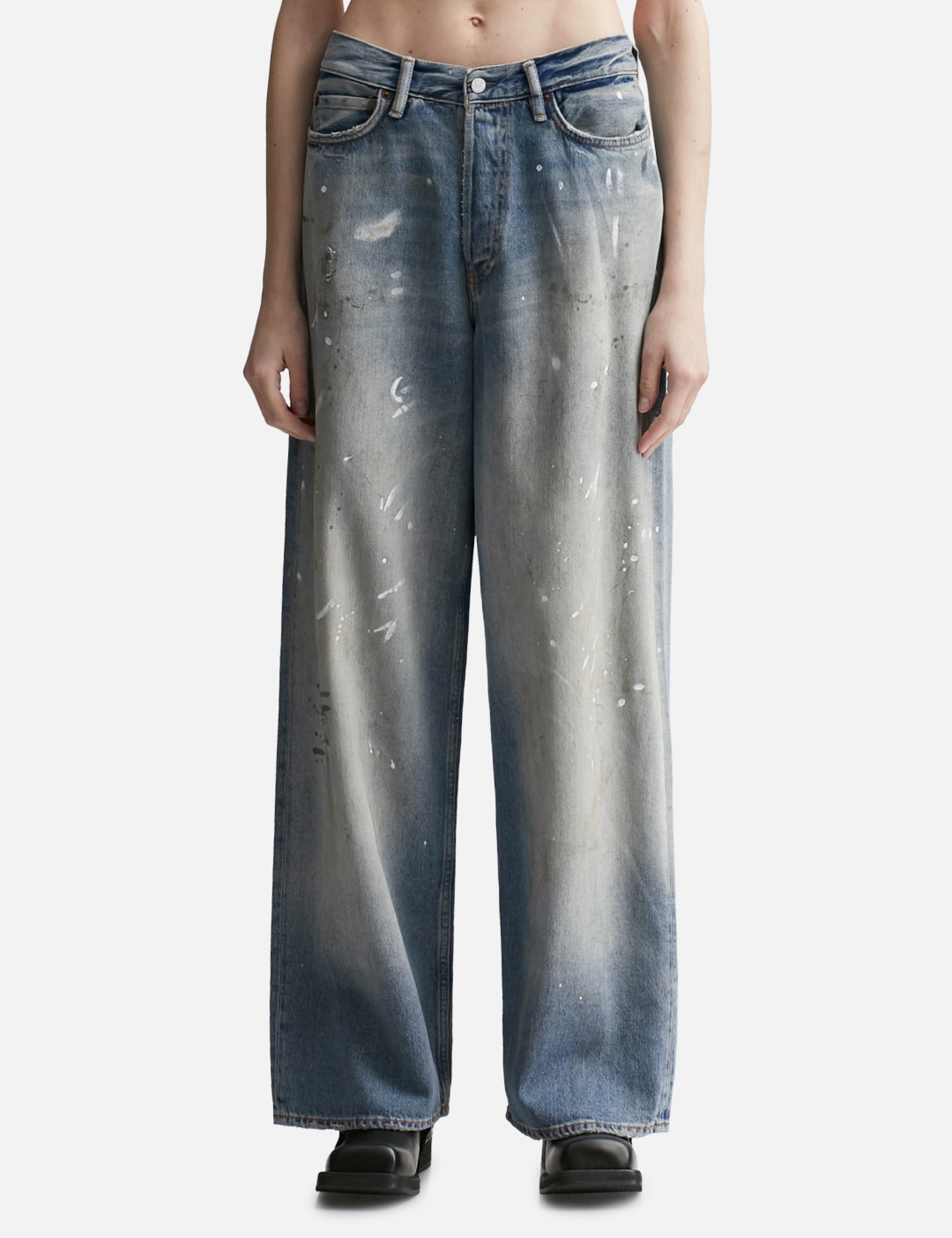 Acne Studios - 1981 LOOSE FIT LOW WAIST JEANS | HBX - ハイプ 