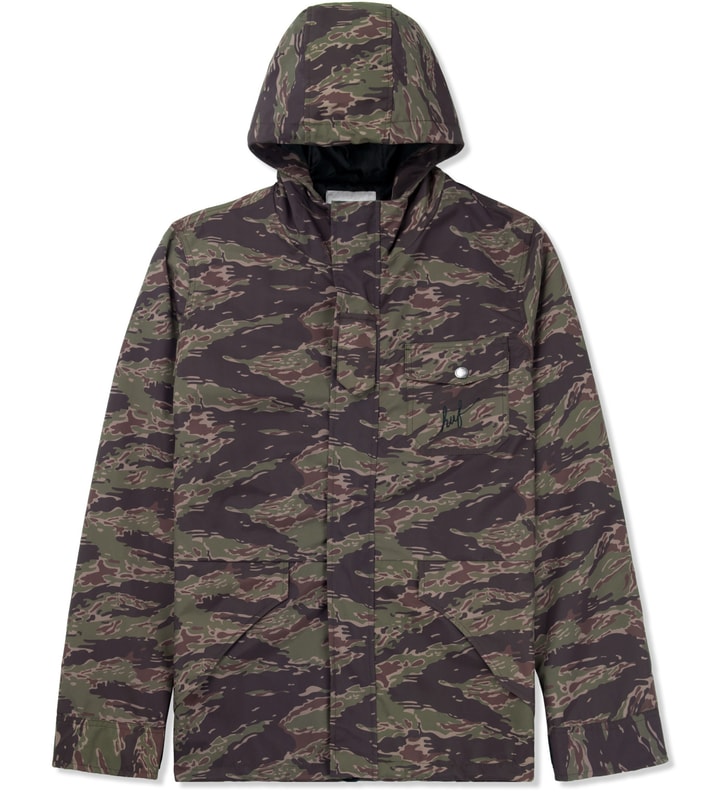 Tiger Camo Hooded Deck Jacket Placeholder Image