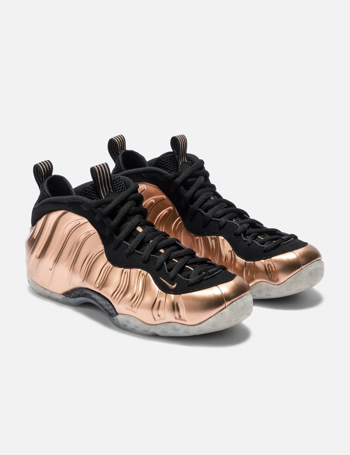 Nike Air Foamposite One Sneakers Metallic Copper In Black