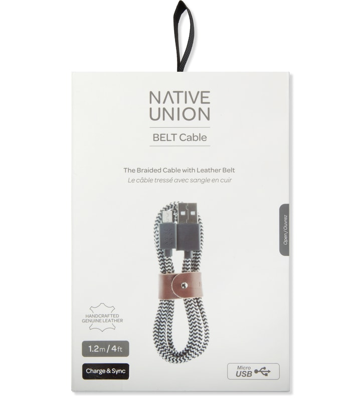 Zebra Micro-USB Belt Cable - Medium (1.2m) Placeholder Image