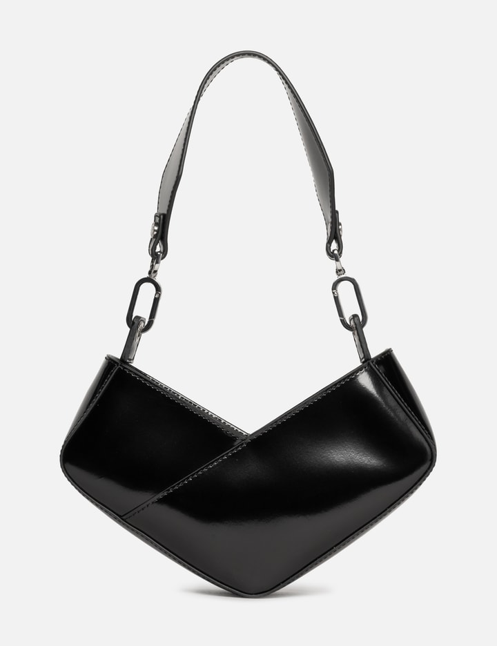 Venere Cube Mini Black Semi Patent Leather Placeholder Image