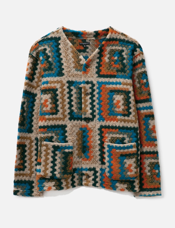 Engineered Garments Knit Cardigan In Multicolor