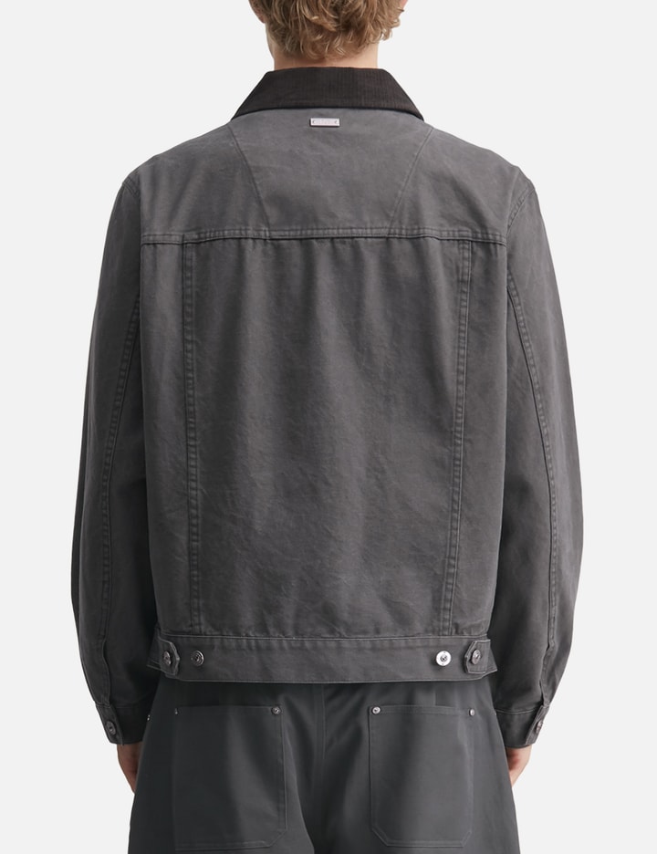 TEAM WANG design Reset Patchwork Washed Jacket