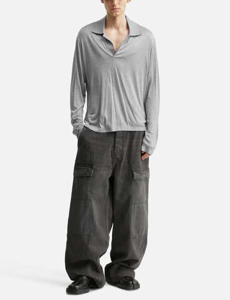 Long Sleeve Polo Shirt view 15