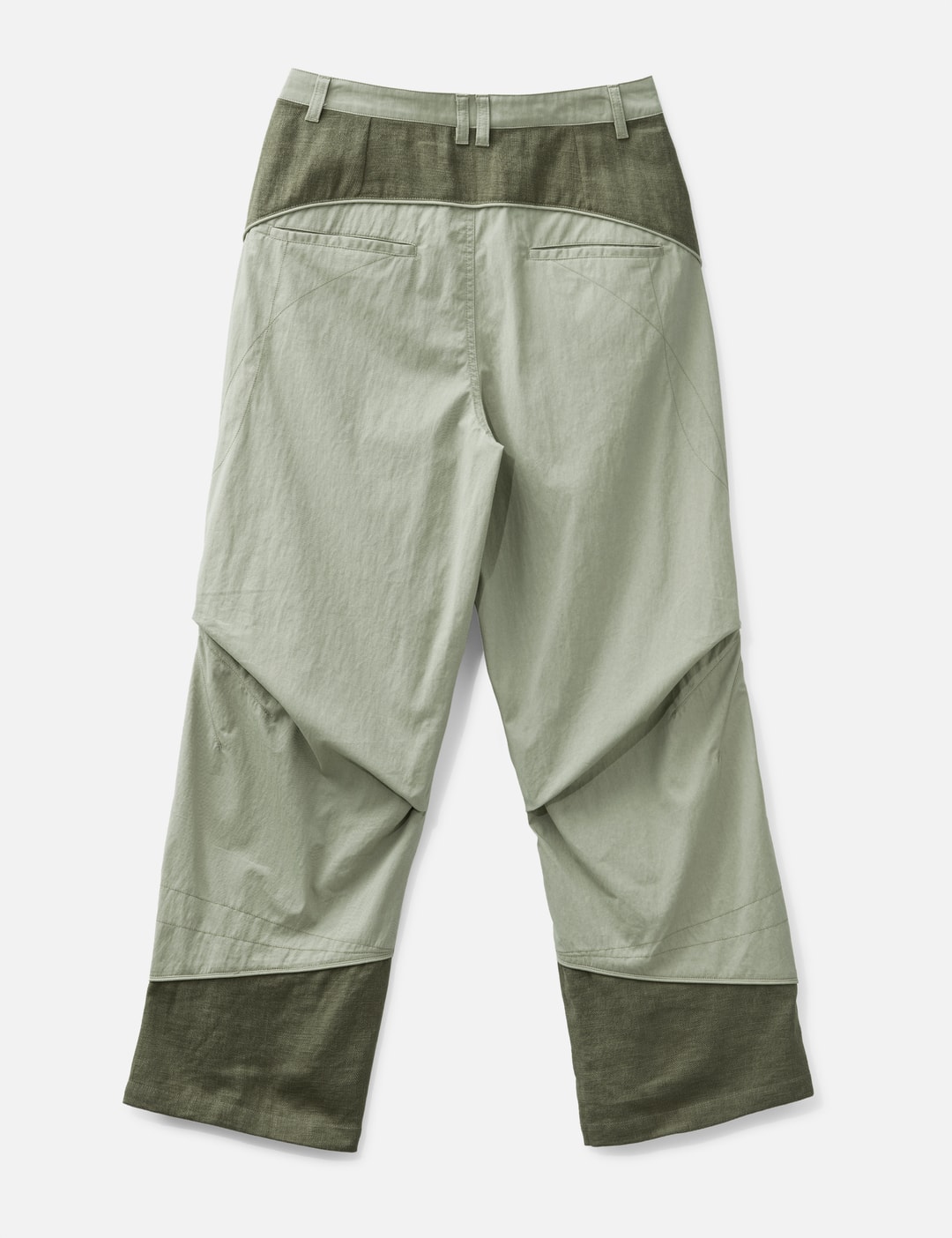 Linen Block Pants view 9