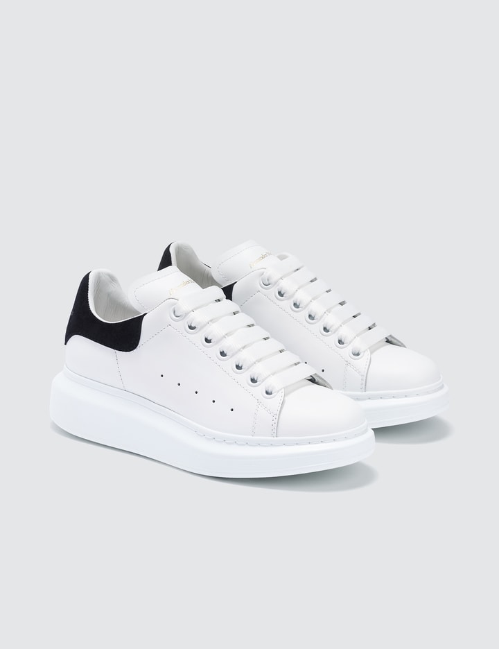 Raised-sole Low-top Leather Trainers Placeholder Image