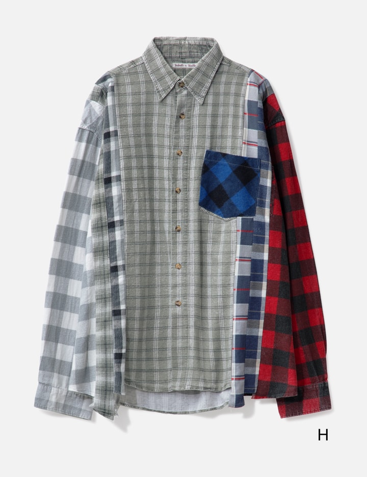 7 Cuts Wide Flannel Shirt Placeholder Image