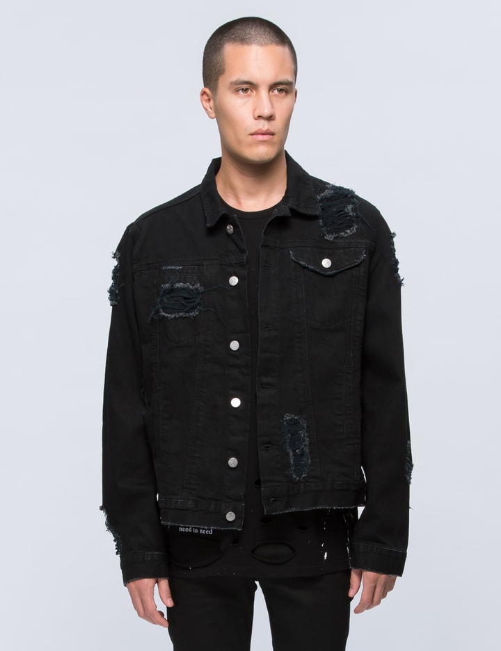 Sonic You Studded Denim Jacket Placeholder Image