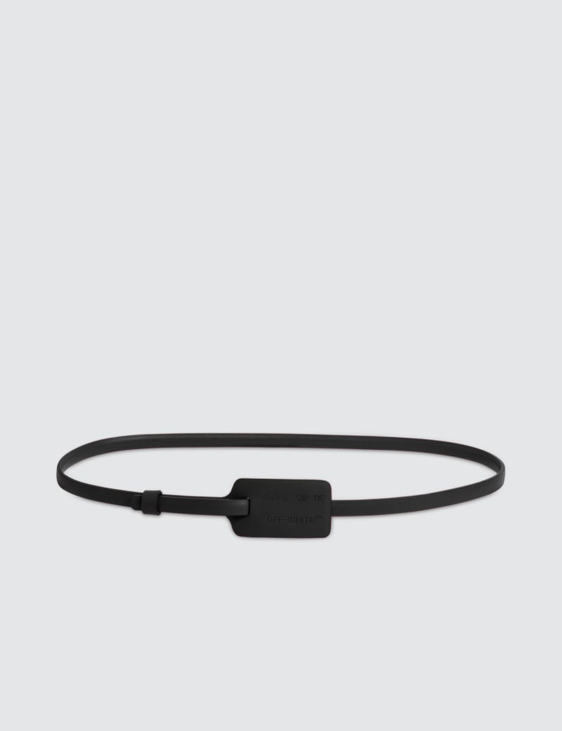 off white belt zip tie