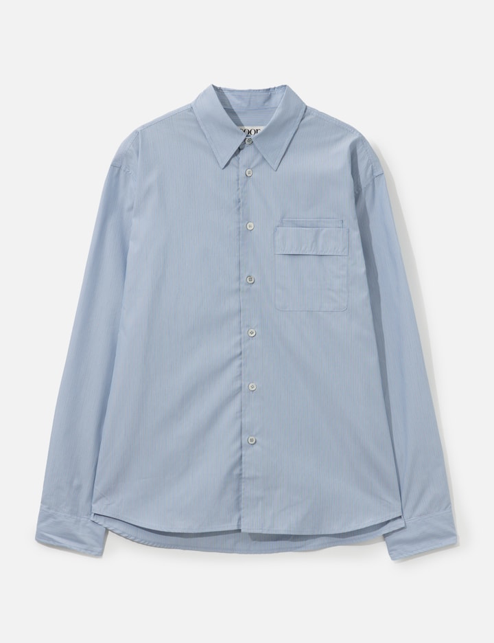 COOR Pin Stripe Pointed Shirt