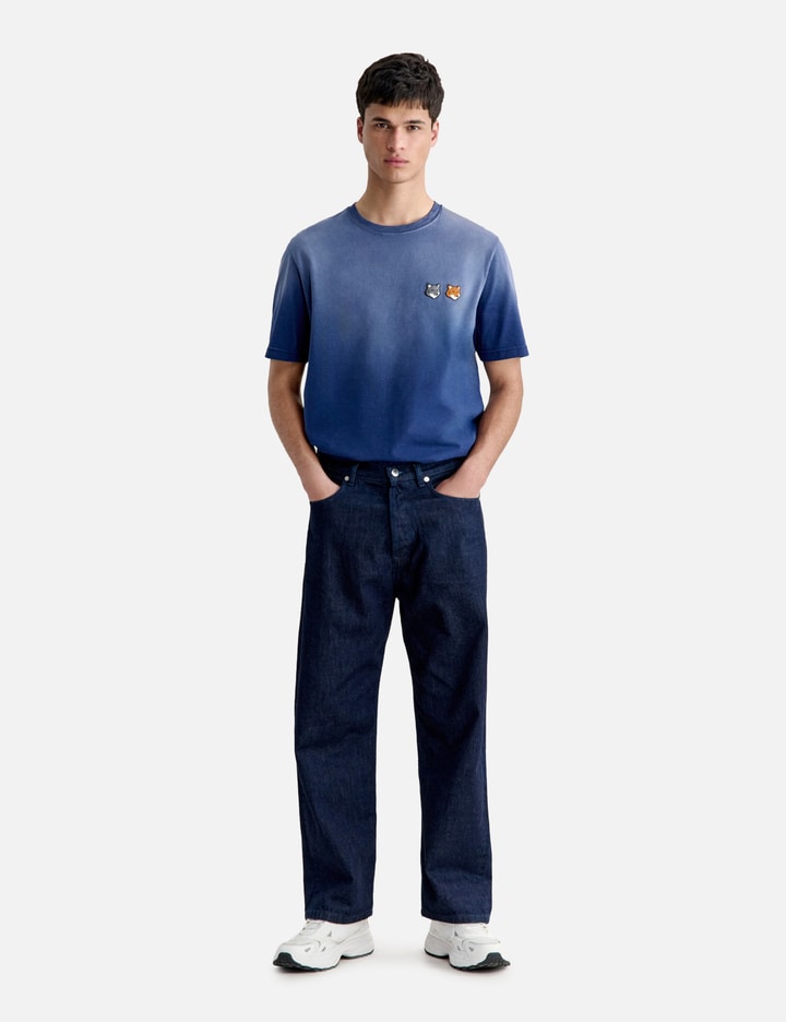 Maison Kitsuné Double Fox Head Faded Regular Tee-Shirt