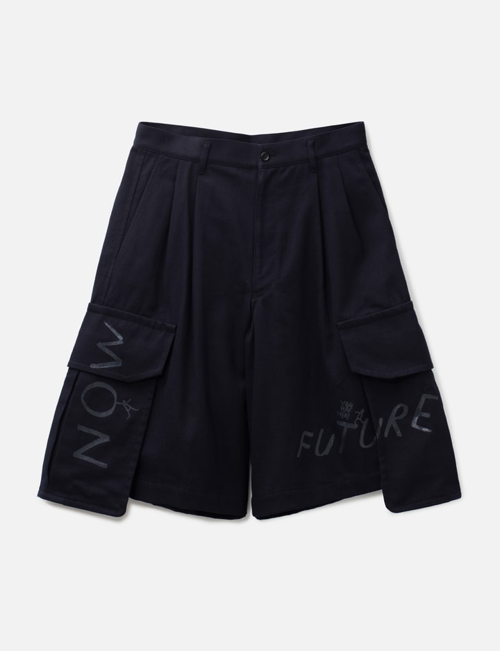 CDG Shirt Now Future Cargo Shorts
