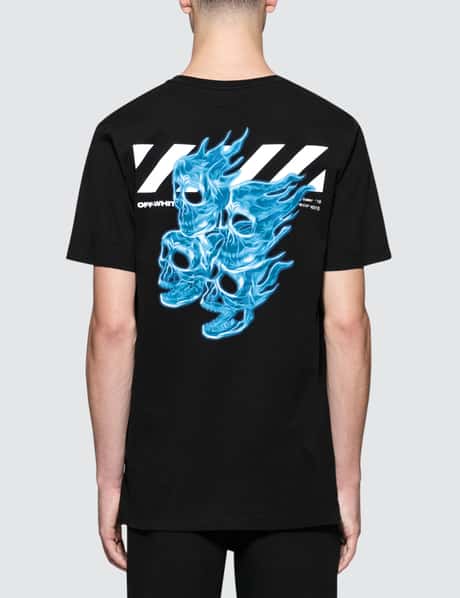 Off-White™ Diag Skulls S/S Slim T-Shirt HBX - Main Image