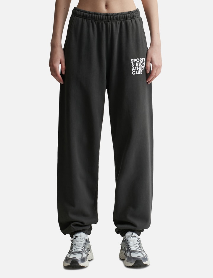 Sporty &amp; Rich Exercise Often Sweatpants In Black