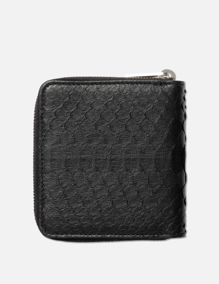 Rick Owens ZIPPED WALLET IN PYTHON