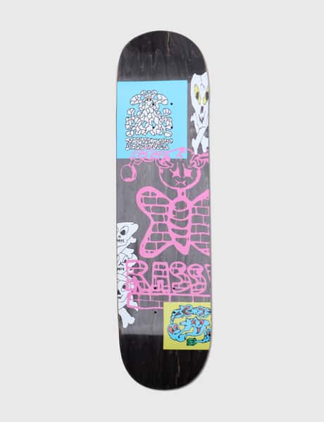 Rassvet Unisex Captek Board Wood Square Shape Skateboard Deck 8.375"