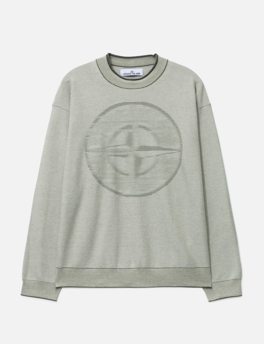 Blurred Emblem Knit Sweater view 7