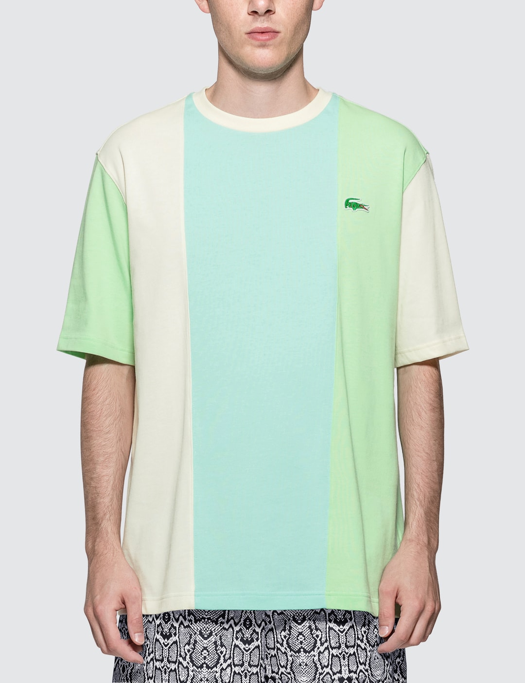 rustfri Retouch Overbevisende Lacoste - GOLF le FLEUR* x Lacoste Cut & Sewn Stripe T-shirt | HBX -  Globally Curated Fashion and Lifestyle by Hypebeast